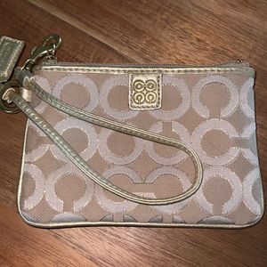 Coach wristlet